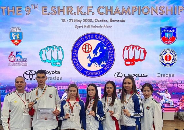Karateka de la CS Chimia, cinci medalii la Europenele de Shito Ryu! De la Oradea… în Antalya